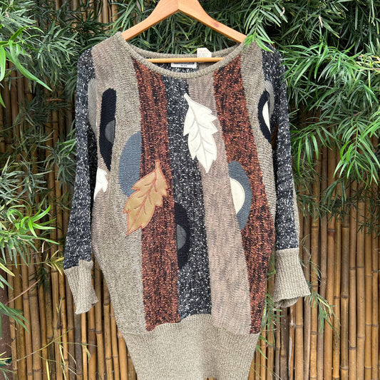 1980s Fall Sweater | MarieaKim US Women's L