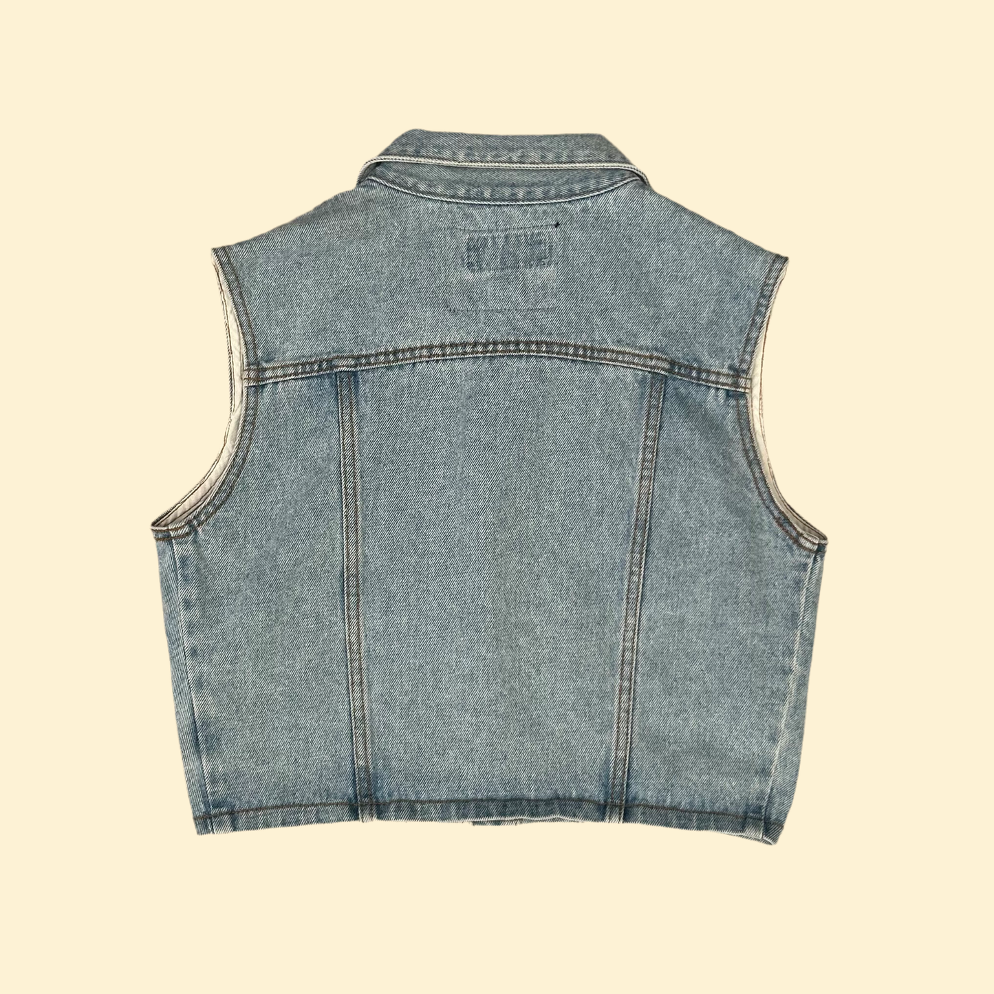 1990s Denim Vest | Lei's US Women 's M